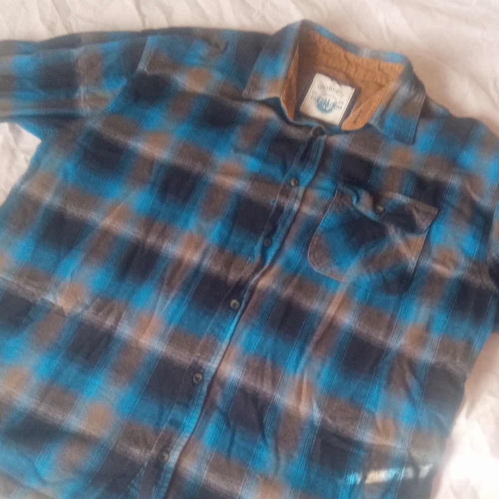 Gioberti Button Up Flannel Men's Size X-large Like New